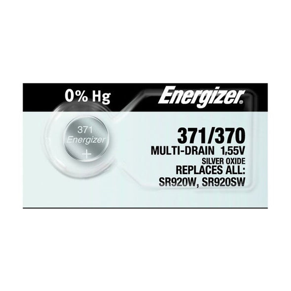 371 Energizer Watch Batteries