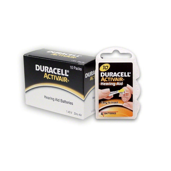 Duracell Activair 10 Hearing Aid Battery - Mercury Free