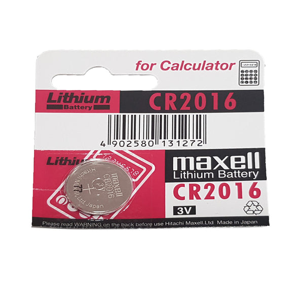 Maxell ECR2016 Lithium Battery