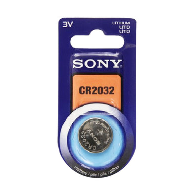 Sony CR2032 3V Lithium Coin Cell Battery (1 Retail Pack)