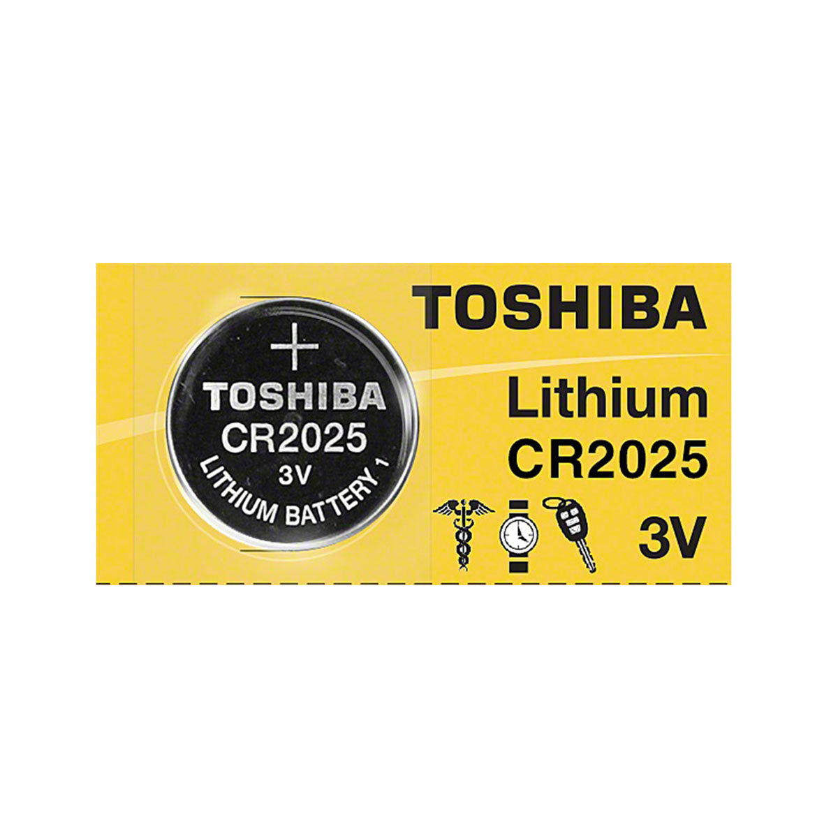Toshiba CR2025 3V Lithium Coin Battery – ICELLYOU